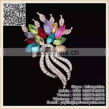 Women Flower Black Pearl Crystal Paddy Brooch Star Brooch Jewelry photo-3