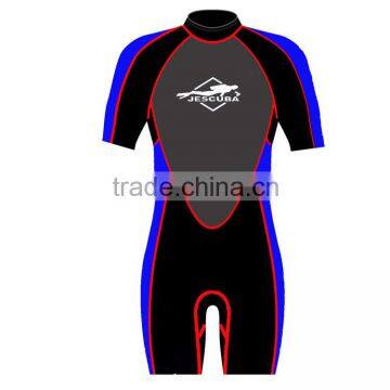 Surfing wetsuit 3mm shorty in SBR SCR or CR neoprene