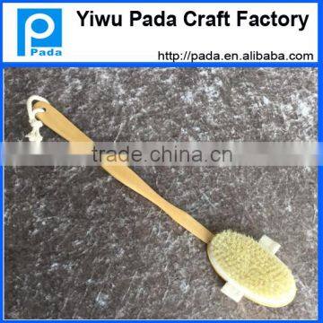 Natural Boar Bristles Shower Brush photo-2
