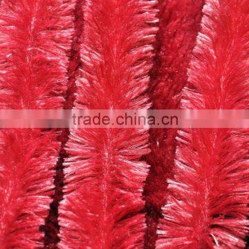 shine yarn plush fabric