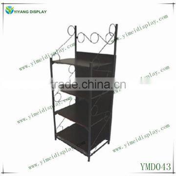 High Quality Wood Food Display Shelf YMD043
