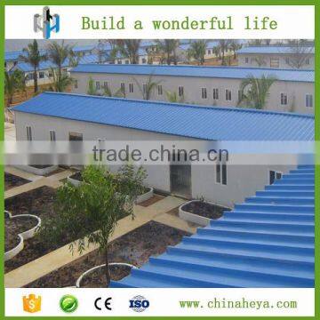 EPS/rockwool sandwich panel building prefabricated light steel frame houses