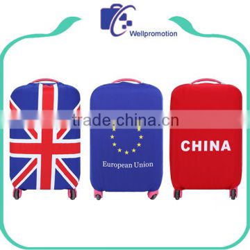 Full print elastic luggage cover sets for sale