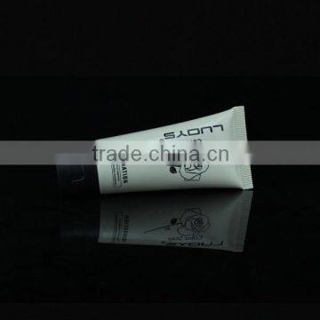 qq cream cosmetic packaging tube with flip top cap