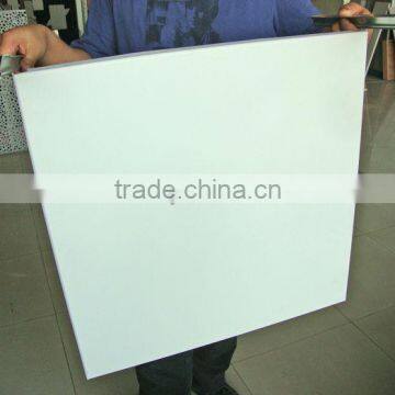 Aluminum swing down ceiling tile with ear 600*600