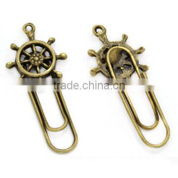 2014 latest style lovely bronze metal paper clip