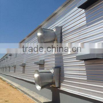 turnkey project prefab steel poultry shed