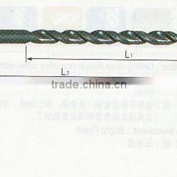 HSS Co5 DH100 straight shank twist drills,long length-DIN340
