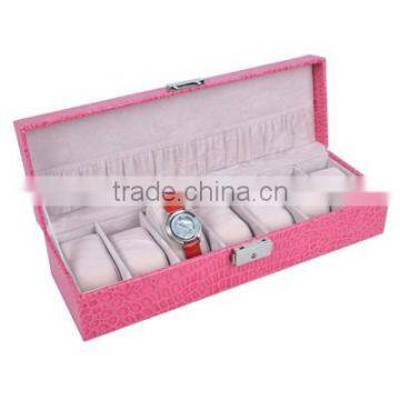 Wholesale Return Gifts 7 Slots Handmade Leather Watch Storage Boxes photo-5
