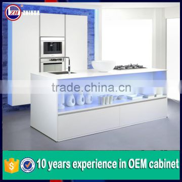 modern lacquer kitchen cabinets/UV or acrylic modular kitchen design for kitchen furniture aluminum kitchen cabinet