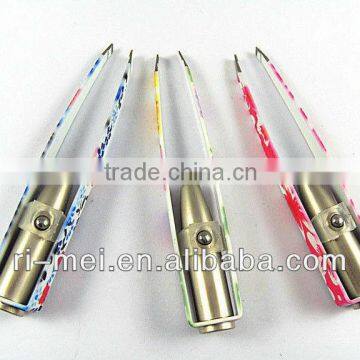 Promotional colorful led tweezer