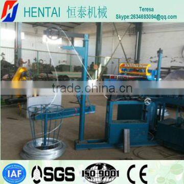 Steel link chain making machine