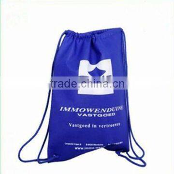 12 oz Black Cotton Drawstring Bag