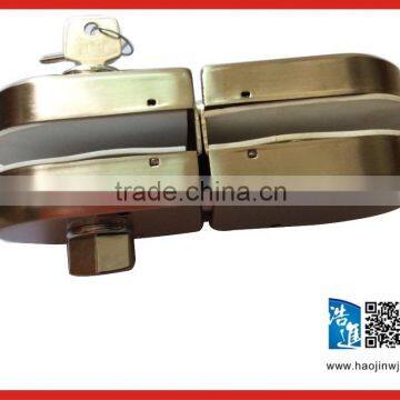 HJ-097 The pop zinc alloy glass door lock/Made in china glass door lock/Quality and rugged glass door lock