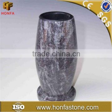 Factory different size granite flower vases for graves