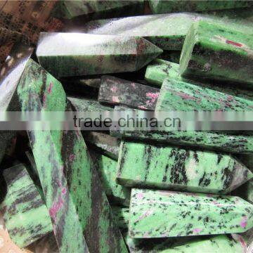 Cheap natural epidote stone crystal points,quartz crystal points/raw crystal points,brazillian quartz crystals