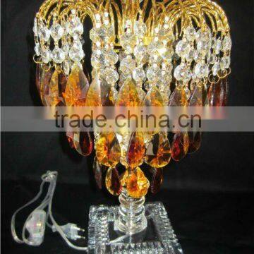 modern antique crystal table lamp(R-1105