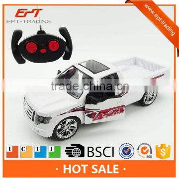 Top quality 4ch plastic openable door rc pick up truck