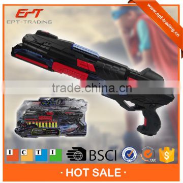 Crazy design battery operated air soft bbs gun toy with light and sound