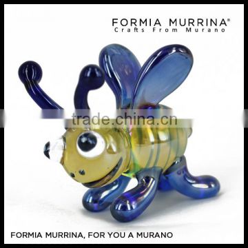 Funny Gifts Lampworking Handcrafts Glass Bee Figruines for Sale