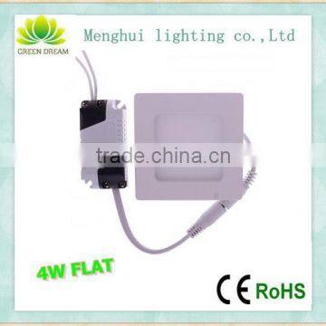 Hot sale 4w smd led panel lighting with ce rohs approved