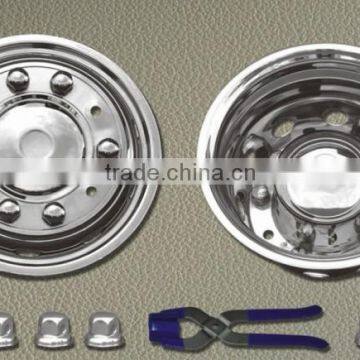 ACTROS STAINLESS STEEL WHEEL COVER