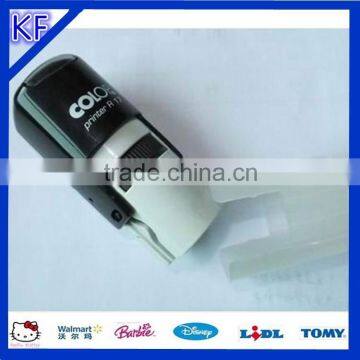 automatic paid plastic handle rubber stamp