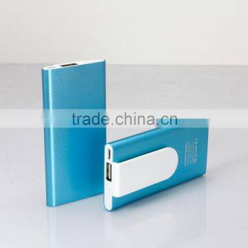 High Quality Wholesale USB Portable Power Bank Charger Li-Polymer Battery,ROHS Smart Custom Mobile Power Bank with clip