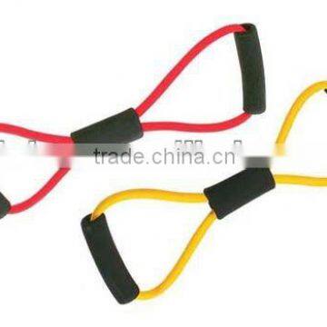 Pilates Resistance Bands Tubes for Toning Exercises/ TPR expander tube