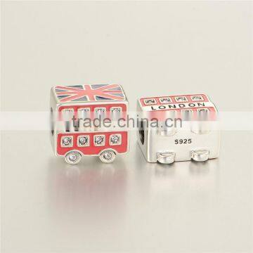 London Bus Bead Bracelet Necklaces Jewelry photo-2