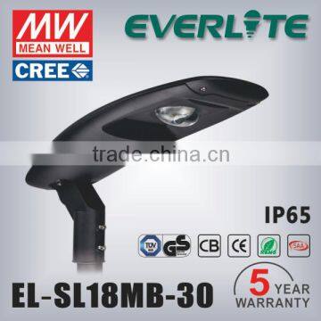 high efficiency led urban light/street light 30w-100w with IP65 fixture