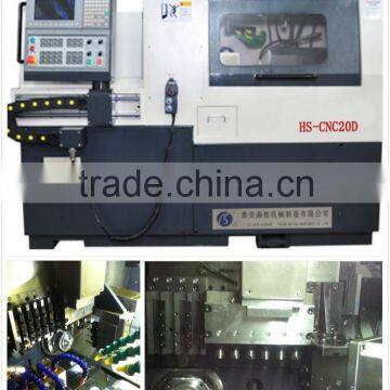 lathe machine HS-CNC20D swiss cnc lathe machine with good price