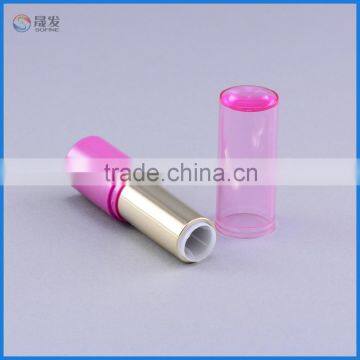 Nice Looking Light Rose Plastic Lipstick Container photo-3
