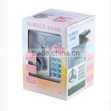 High Quality Kids Toy Mini Passpord Piggy Bank , Mini Atm Toy Bank , Safe Money Box photo-3