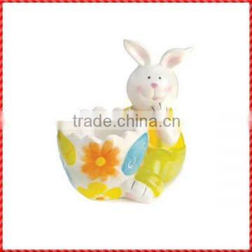 Colorful rabbit custom Candy Bowl Wholesale