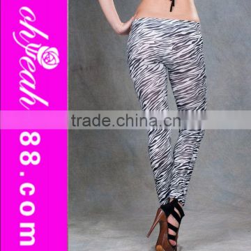 Top 1 selling plus size zebra seamless leggings hot sexy leggings for mature women