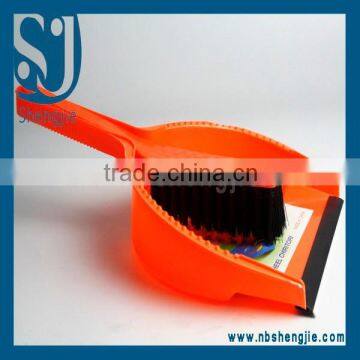 Trade Assurance TPR handle plastic dustpan set/hand dustpan/dustpan with brush