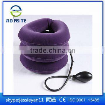 Portable Cervical Collar Neck Support Brace Air Traction Collar For Pain Release photo-3