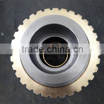 OEM Customized Gear Bronze Brass Worm Gear and Worm Shaft photo-4
