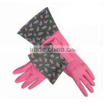 US Top fashion housewives latex kitchen gloves