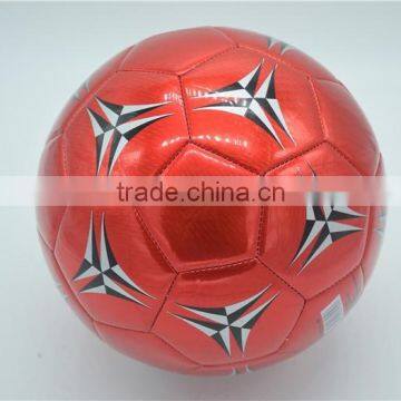 red color pvc foam football