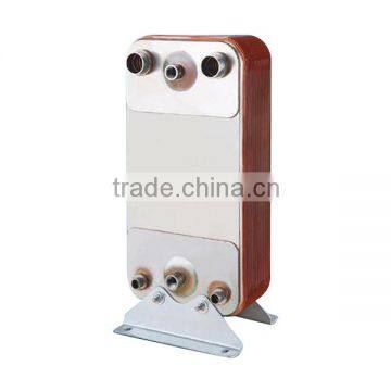 SS316L water to refrigerant plate and frame heat exchanger