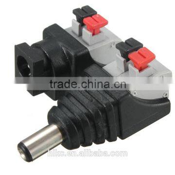 FEMALE 2.1*5.5 DC POWER CONNECTOR DIY SPRING CLAMP QUICK FIX