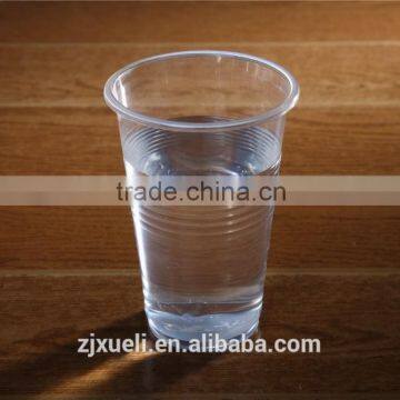 clear/white colours eco-friendly disposable plastic cup