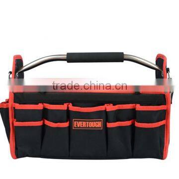 16" 600D Polyester Steel Handle Waterproof Folding Tool Bag OEM ODM photo-4
