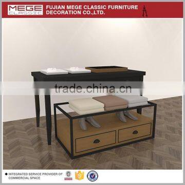 MDF High-low Display Table For Showing Shoes And Clothes