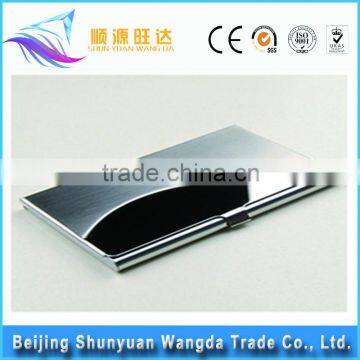 Promotional Business Gifts metal aluminum name card holder cheap business card holder