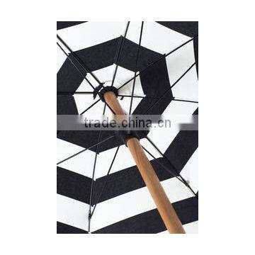 Beach Umbrella With Wooden Pole photo-2