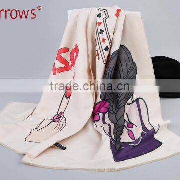 2016 Fashionable Pashmina Shawl and Cashmere Scarf Nepal for Women Lady photo-4