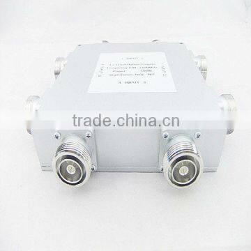 Micro-strip 4 in 4 out hybrid conbiner (800-2500/700-2700)DIN-F